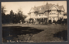 Postcard Southbourne Bournemouth Dorset house St Kilda 9 Stourwood Avenue RP