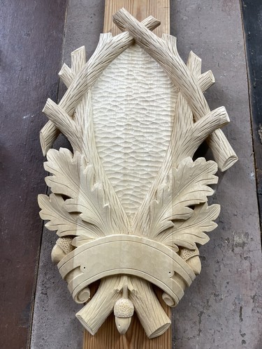 Wooden base shield trophy - base,