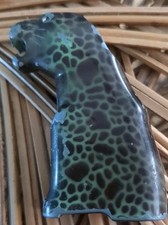 Masai Vintage  Green Leopard  Lighter Collectible Rare - please see description 