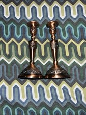 Antique Bronze Candlesticks