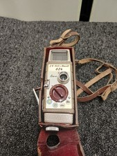 Vintage GB Bell & Howell 624 8mm Cine Movie Camera with Leather Case