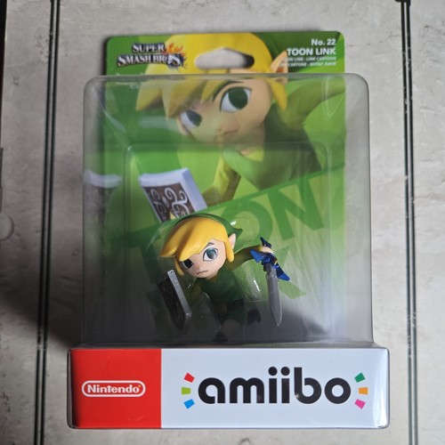 Toon link amiibo super - link,