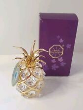 24k Gold Plated With Swarovski Pineapple By Crystal Temptations