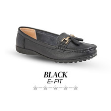 Boulevard Ladies Wide Loafers