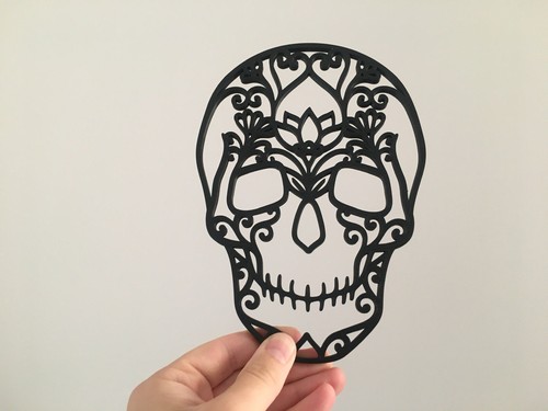 Day the dead floral sugar - day,