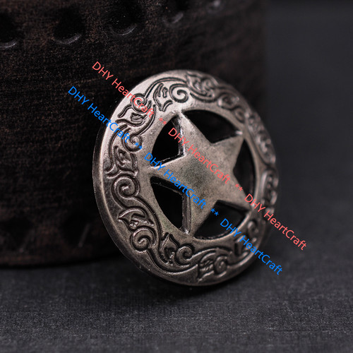 10x 29mm vintage silver - 29mm,