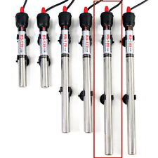 Aquarium Heater Submersible StainlessSteel Fish Tank Thermostat Thermometer 500W