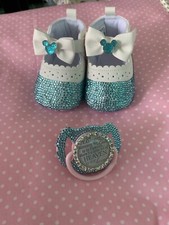 Baby Bling Shoes And Dummy 