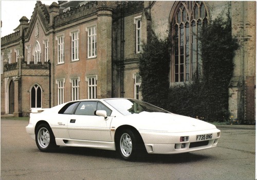 Lotus esprit turbo 1989 - lotus,