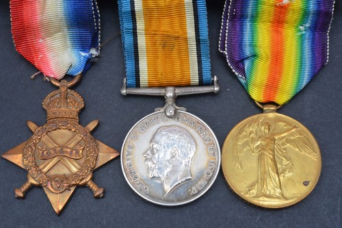 Ww1 medals thomas william - ww1,