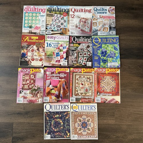 Quilting magazine lot - magazine, 14