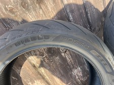 Genuine PIRELLI DIABLO ROSSO 3 Pair of tyres 180/55-17 & 120/70-17 only 1100mile