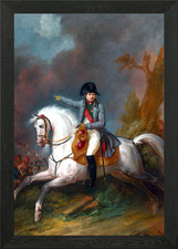 Napoleon in Battle Framed Wall
