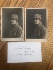 WW1 WOMENS ROYAL AIR FORCE (WRAF) PHOTO-POSTCARDS GLADYS ROLLING
