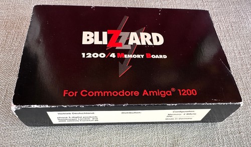 Amiga 1200 blizzard - amiga,
