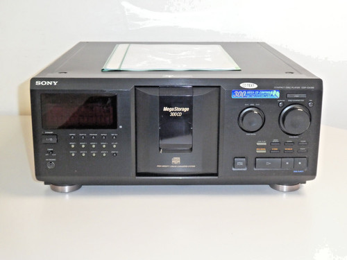 Sony cdp cx335 - mega, storage