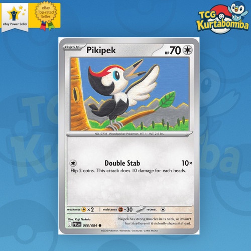 066 084 pikipek pitch - 066/084, black
