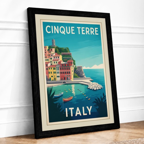 Postcard from cinque terre - postcard,