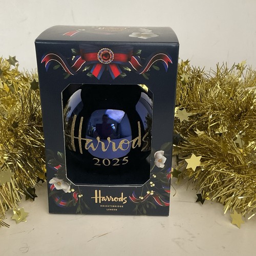 Harrods 2025 navy - navy, christmas