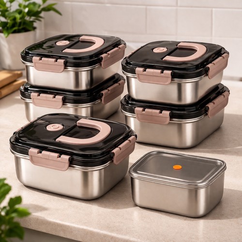 5pcs stainless steel - 5pcs,