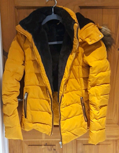 Zara basic yellow - basic, hooded