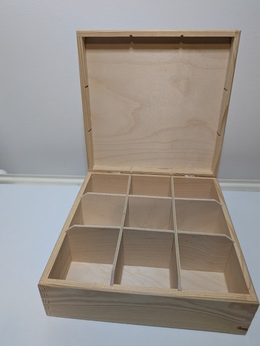 Wooden box tea bag - wooden,