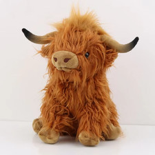 Large Highland Cow Soft Toy - 25cm