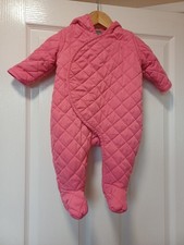 Gap Pink Quilted Pramsuit