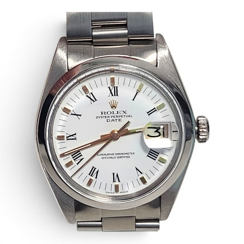 Rolex date steel - date, 34