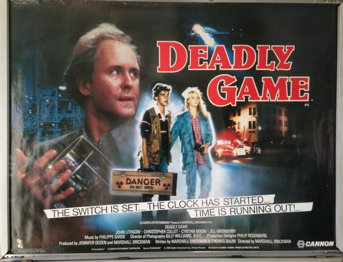 Cinema poster deadly game - cinema, poster:
