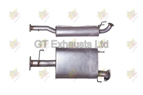 Exhaust silencer centre pipe - silencer,