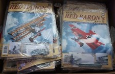 Hachette Build the Red Baron`s Fokka DR1 Fighter Sealed Issues Multi-List C