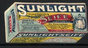 Sunlight soap advertising
