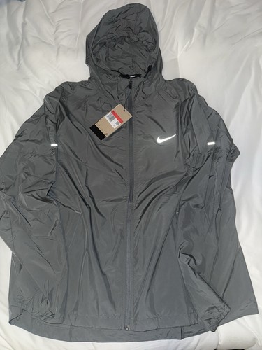 Nike men gray hooded - nike,
