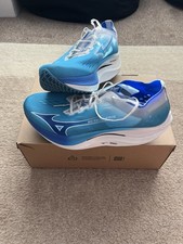 Mizuno Wave Rebellion Pro 2 Running Shoes Blue Carbon Plated Racing Run Trainers