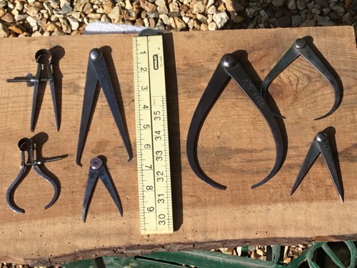 Antique calipers belonging - belonging, to