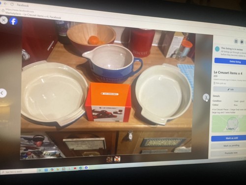 Creuset cookware 4 large - 4,