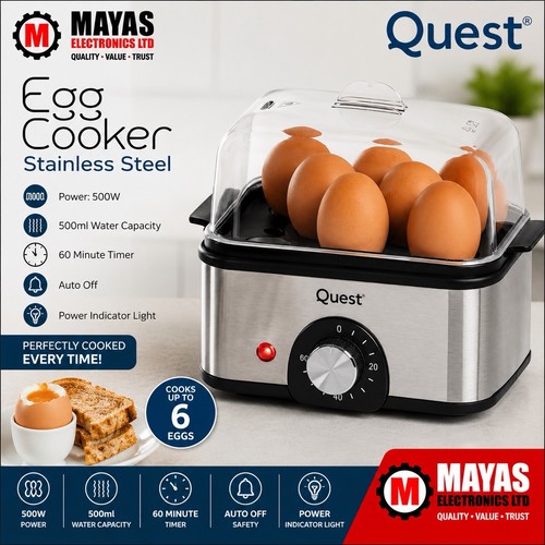Quest electric egg cooker - quest,
