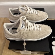 Chanel trainers beige - chanel,