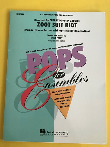 Zoot suit riot cherry poppin - suit, poppin'