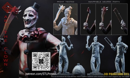 Art the clown - art,