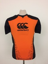 Canterbury Men's Vapodri Raze Rugby Pro Vest XL Shoulder Pad Black Orange New F1