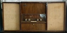 Vintage Ferguson stereo radiogram Stereophonic Record Player 1958 With Legs Uk ⭐