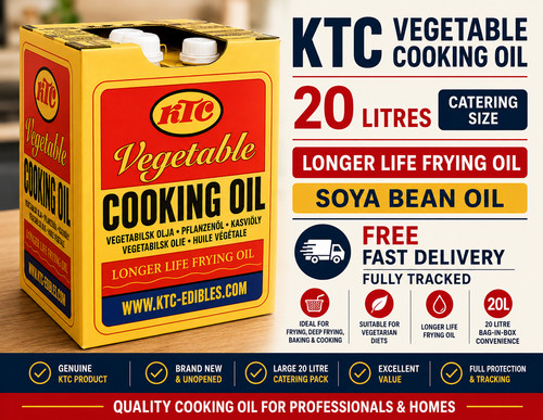 Ktc vegetable cooking oil 20l - ktc,