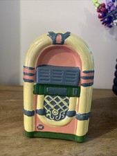 Vinatge jukebox money box - money, 15cm