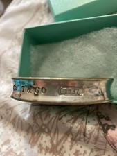 Vintage 1997  Tiffany & Co Bangle Sterling Silver