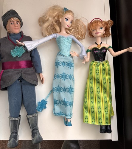 Frozen dolls mattel anna and - mattel,