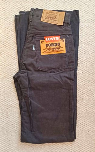 Levi 555 cords grey - cords,