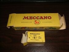 Meccano Empty Boxes No 5A and 114