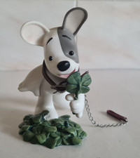 Lost Dog For Luck Figurine Ornament 19076 Craig Davison Handmade - Slight Damage